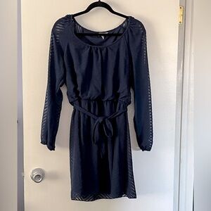 Speeckless Navy Blue Pullover Dress